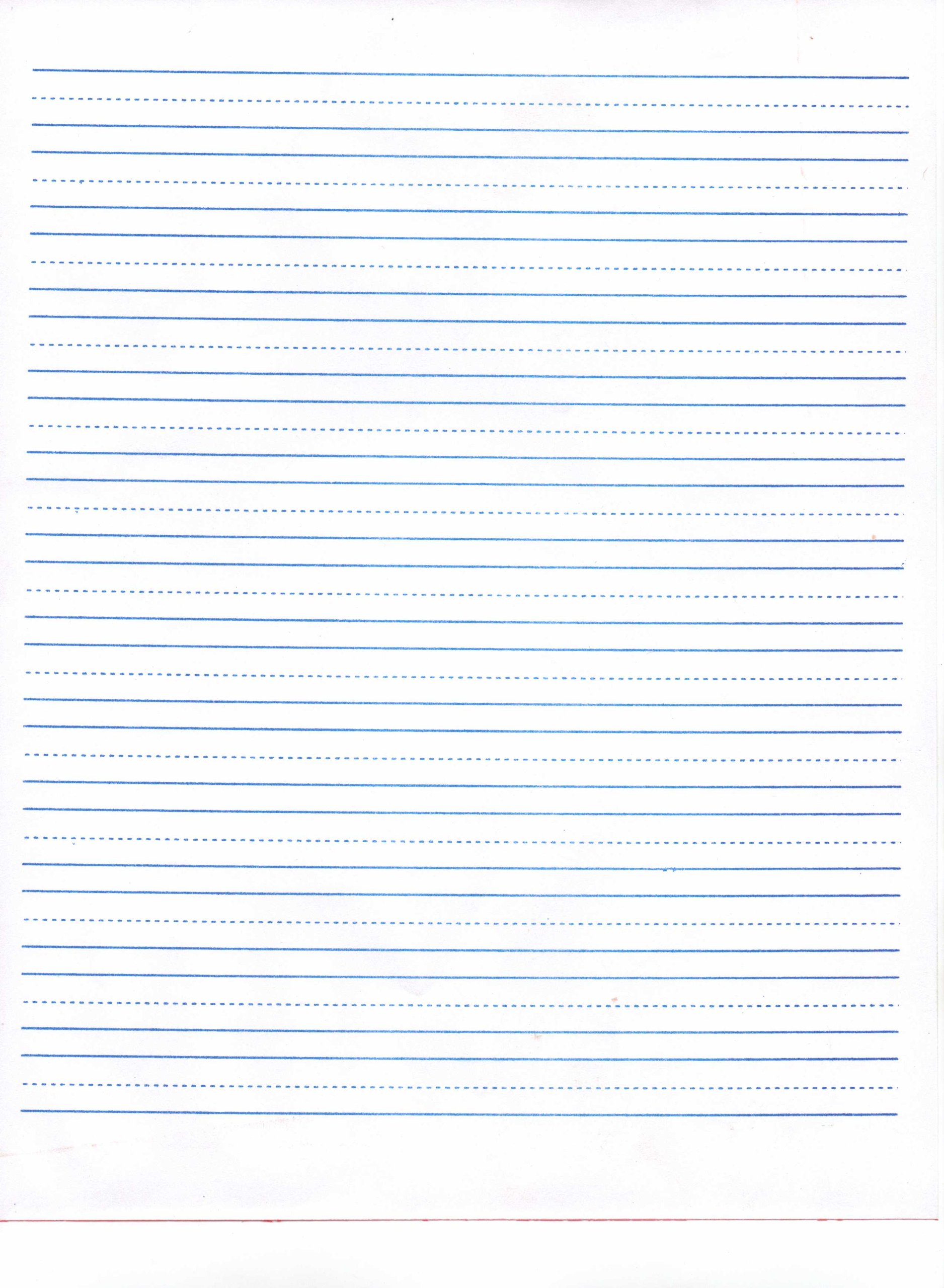Miller's Penmanship Pad - Grade 4 Writing Paper, Classic Style, White Paper, Letter Size