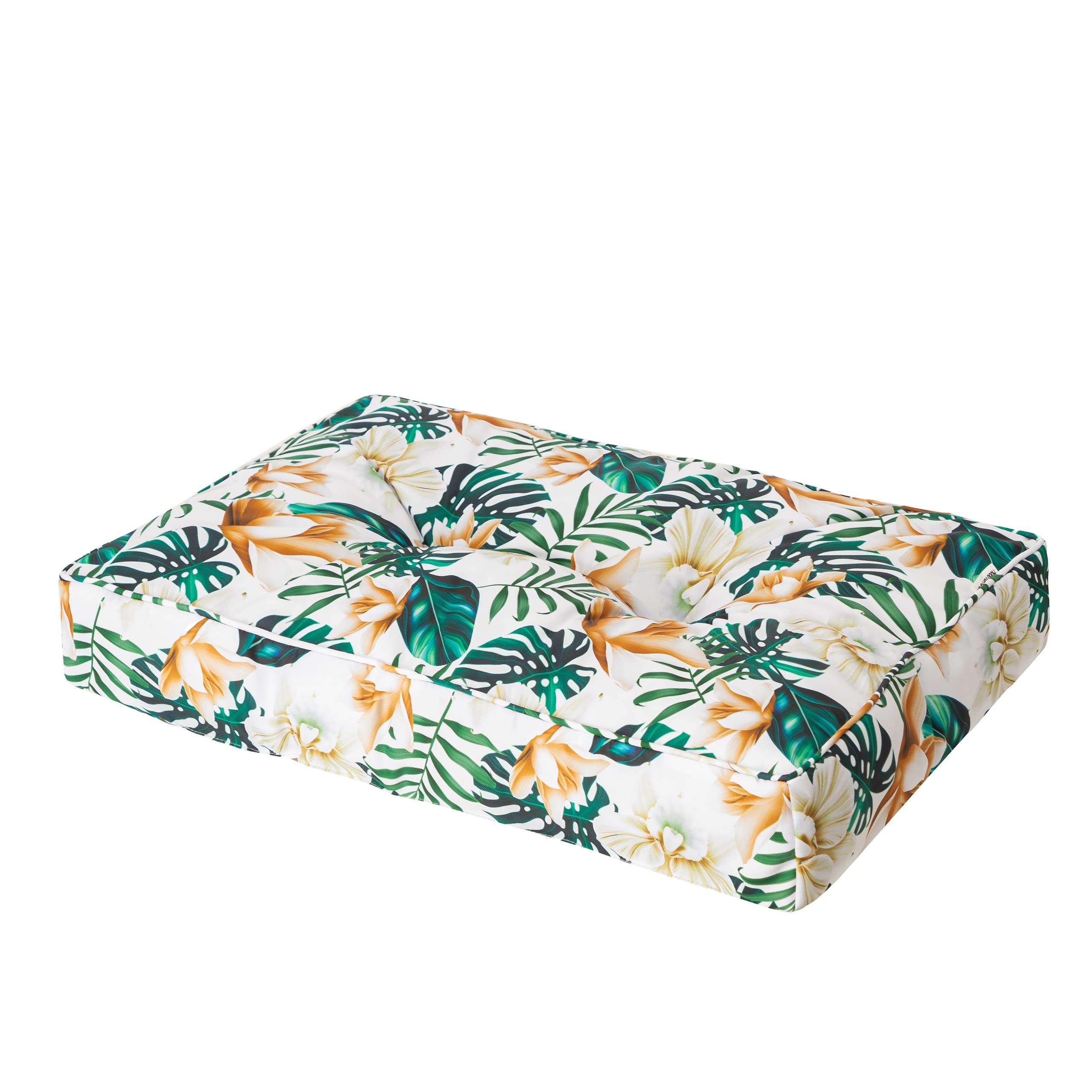 Kaja - Coussin – Salon de Jardin Exterieur – Galette de Chaise – Salon de Jardin – Coussin Chaise – Coussin de Chaise – Jardin – Coussin 50x50 - Fauteuil rotin – Coussin Fauteuil rotin