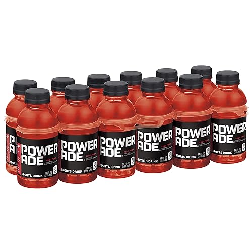 POWERADE Ponche de frutas, 12 onzas líquidas (paquete de 12)