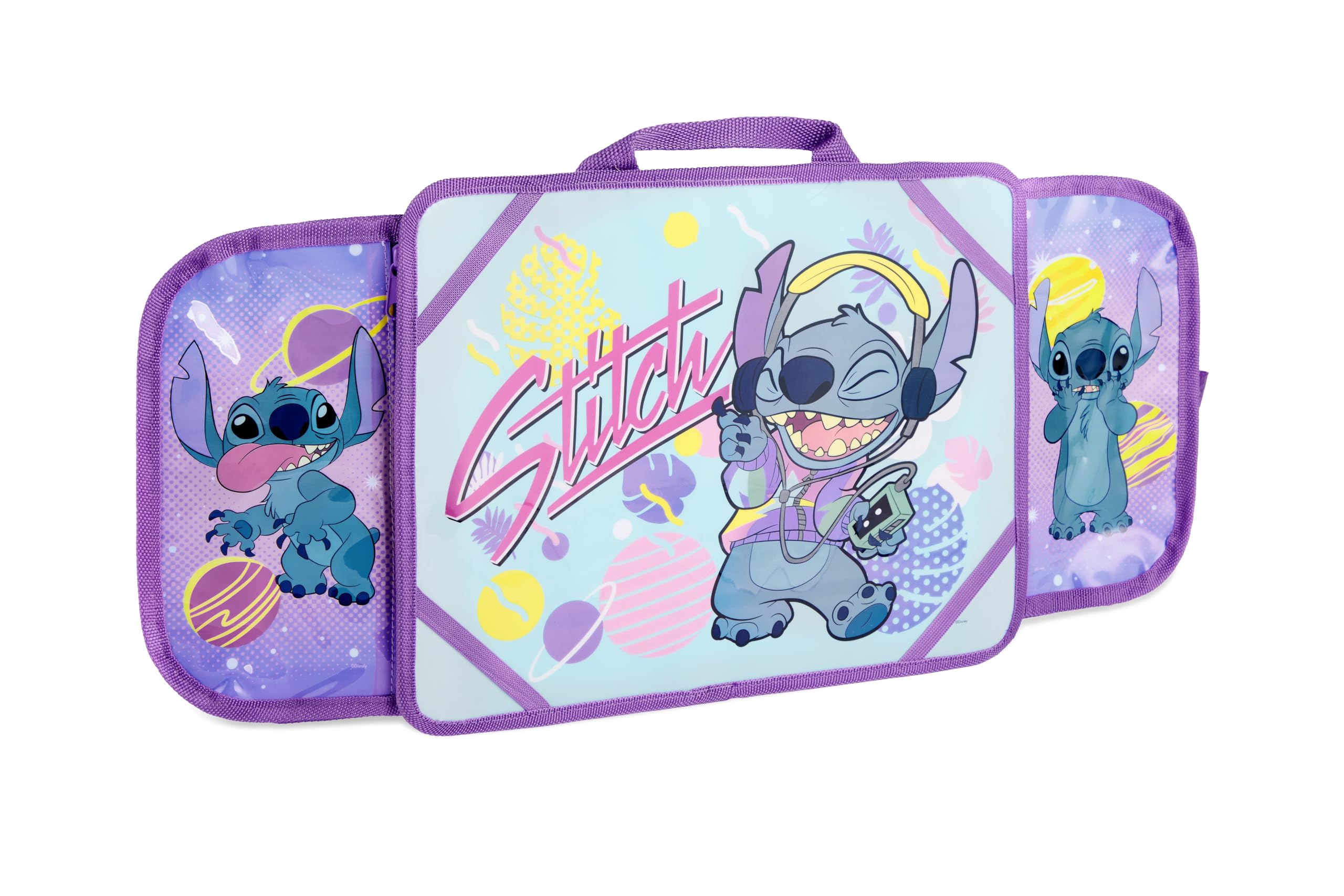 Disney Stitch Drawing Set for Kids Creative Portable Set including Sticky Pens and Stencils, Creative Toy for Girls and Boys - Image 3