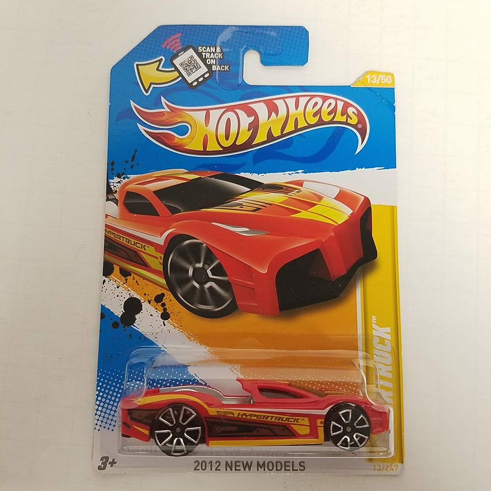 Hot Wheels 2012 New Models 4台セット Hypertruck 2012 New Models Hot Wheels 1/64 Scale diecast car