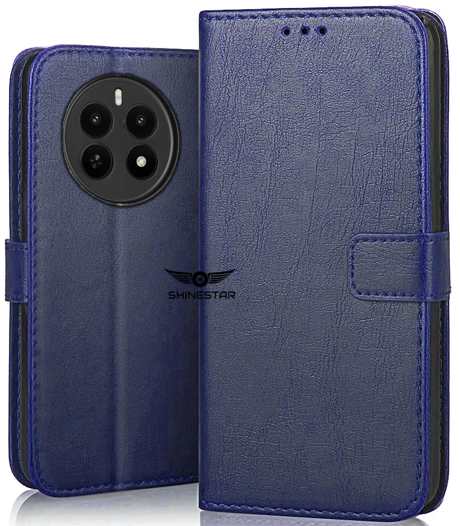 SHINESTAR Realme 12 Plus 5G / Narzo 70 Pro 5G Flip Back Cover | PU Leather Flip Cover Wallet Case with TPU Silicone Case Back Cover for Realme 12 Plus 5G / Narzo 70 Pro 5G - Ultimate Blue (B0CXK8P8VW) Amazon Price History, Amazon Price Tracker