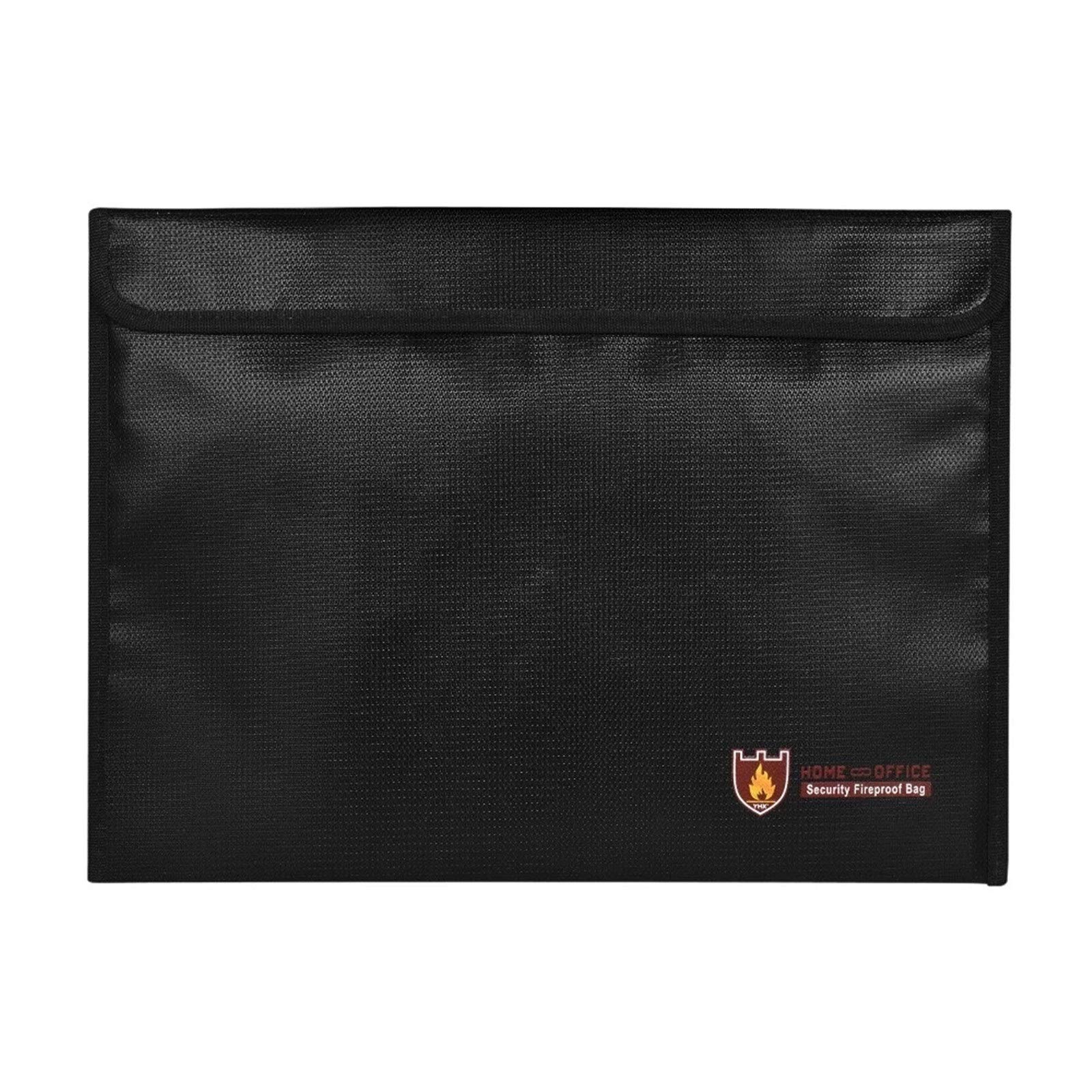 Fireproof Document Box Fireproof Document Bag Bank Money for Passports, Legal Files and Valuables