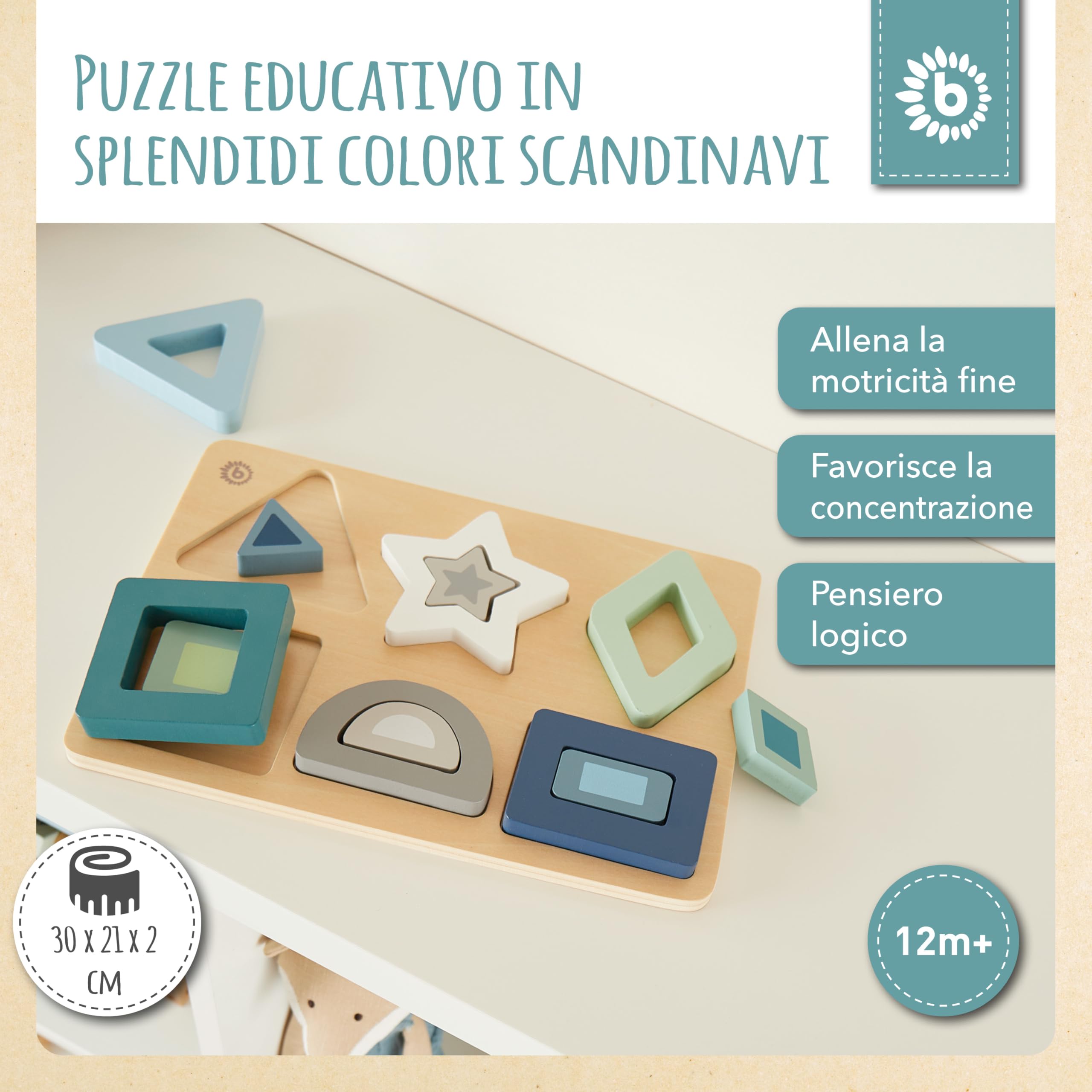 IntelliGio Unghie Puzzle In Legno: Gioco Di Abilità E Logica Per Adulti E Bambini, Team Building