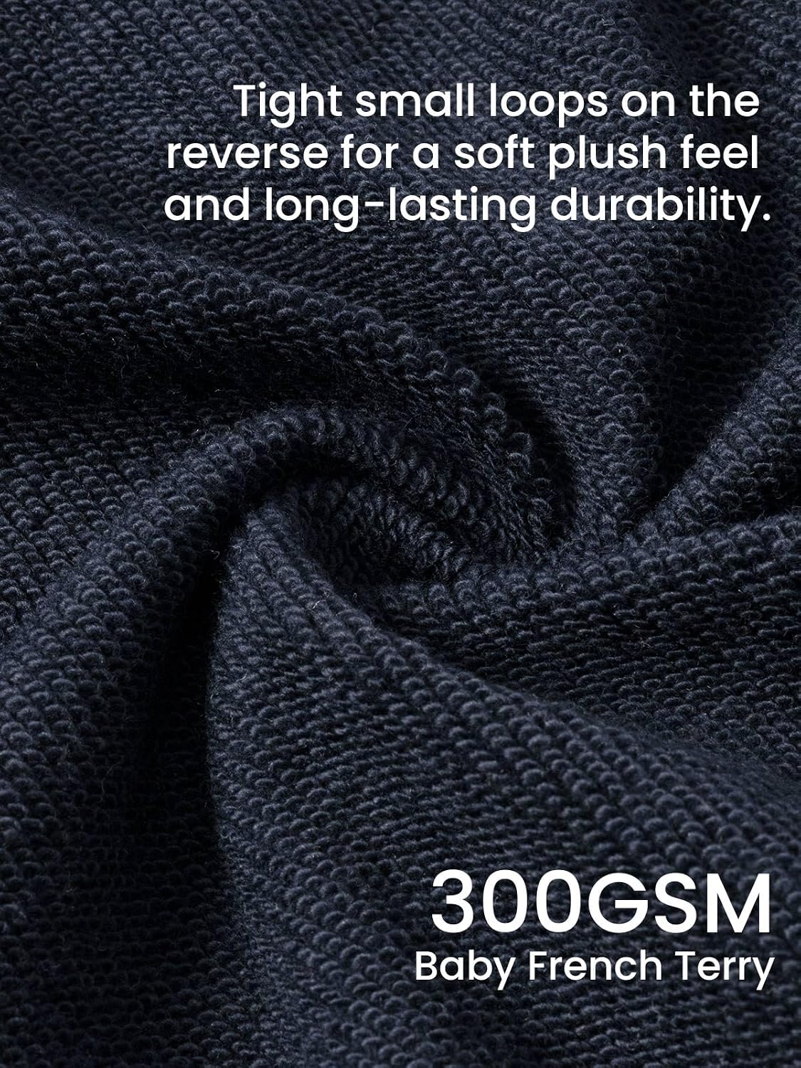 Two-Way French Terry Zip Up Hoodie image 5