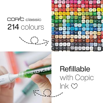 Copic Classic, Dual-Tip Alcohol Marker, W5-Copic, Warm Gray
