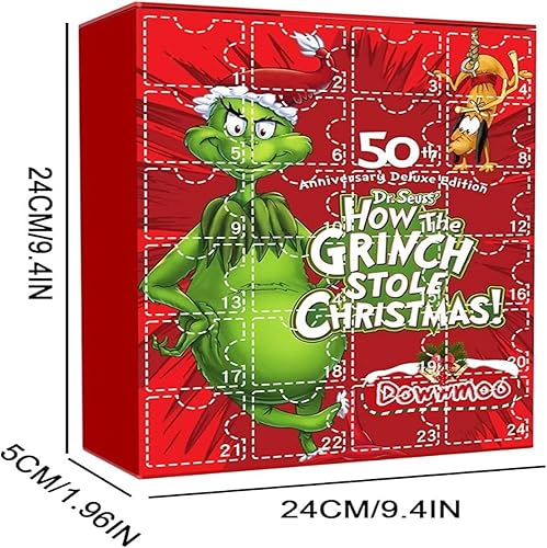 Miniatura 3 de Calendario de Adviento de Navidad para niños y adultos, cuenta regresiva de 24 días para Navidad con 24 figuras decorativas únicas, regalos