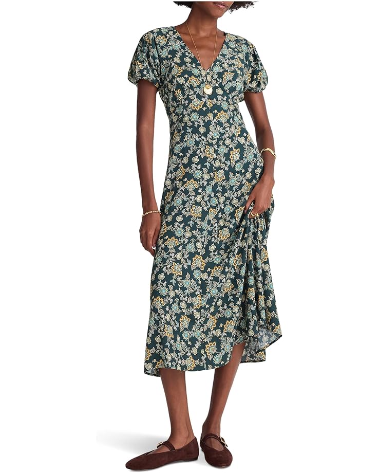 Madewell Darya Dress - Viscose Crepe - Main View