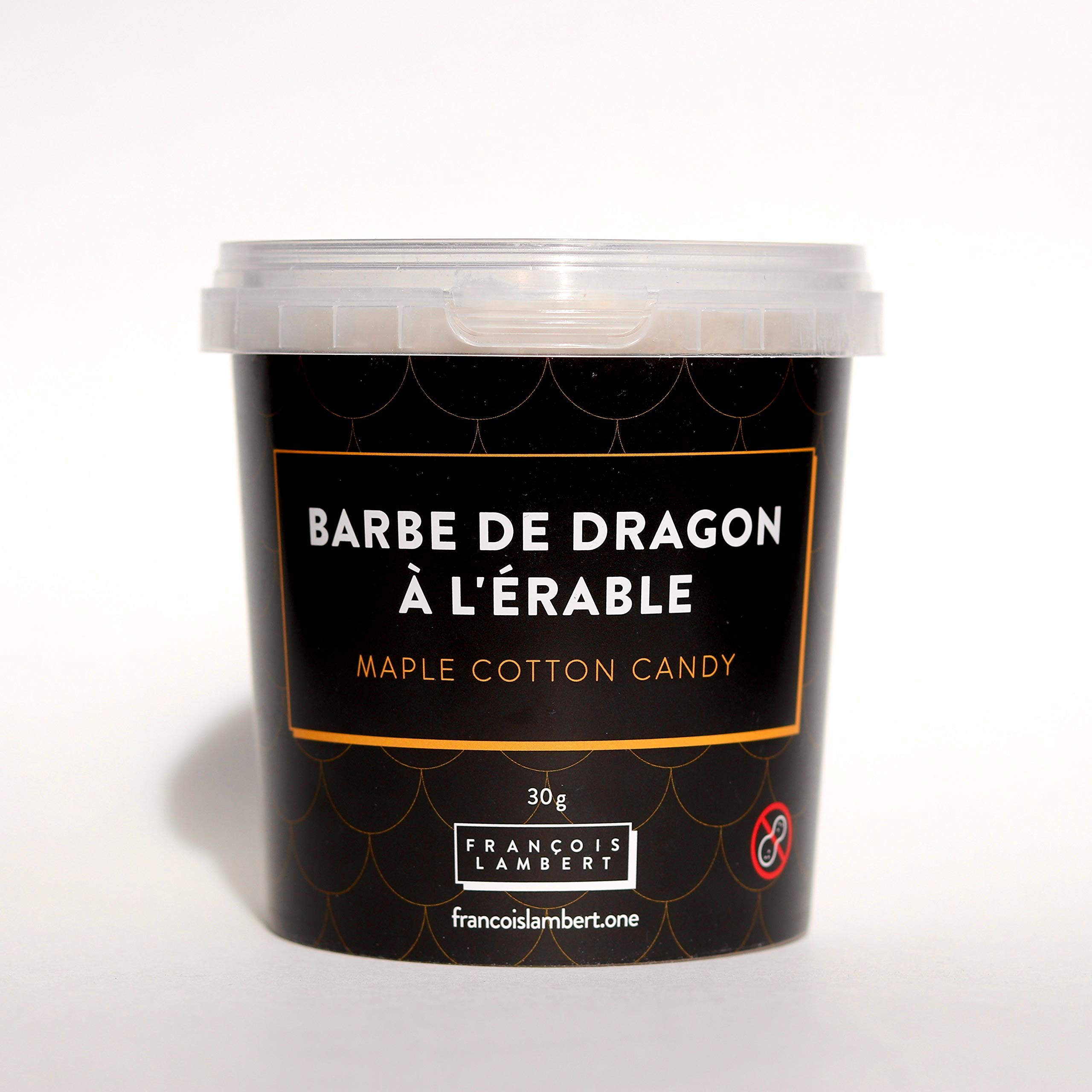 François LambertMaple Mini Cotton Candy Made from 100% Pure Maple Syrup – Perfect Maple Treat for Parties and Dessert Decoration Pack of 1