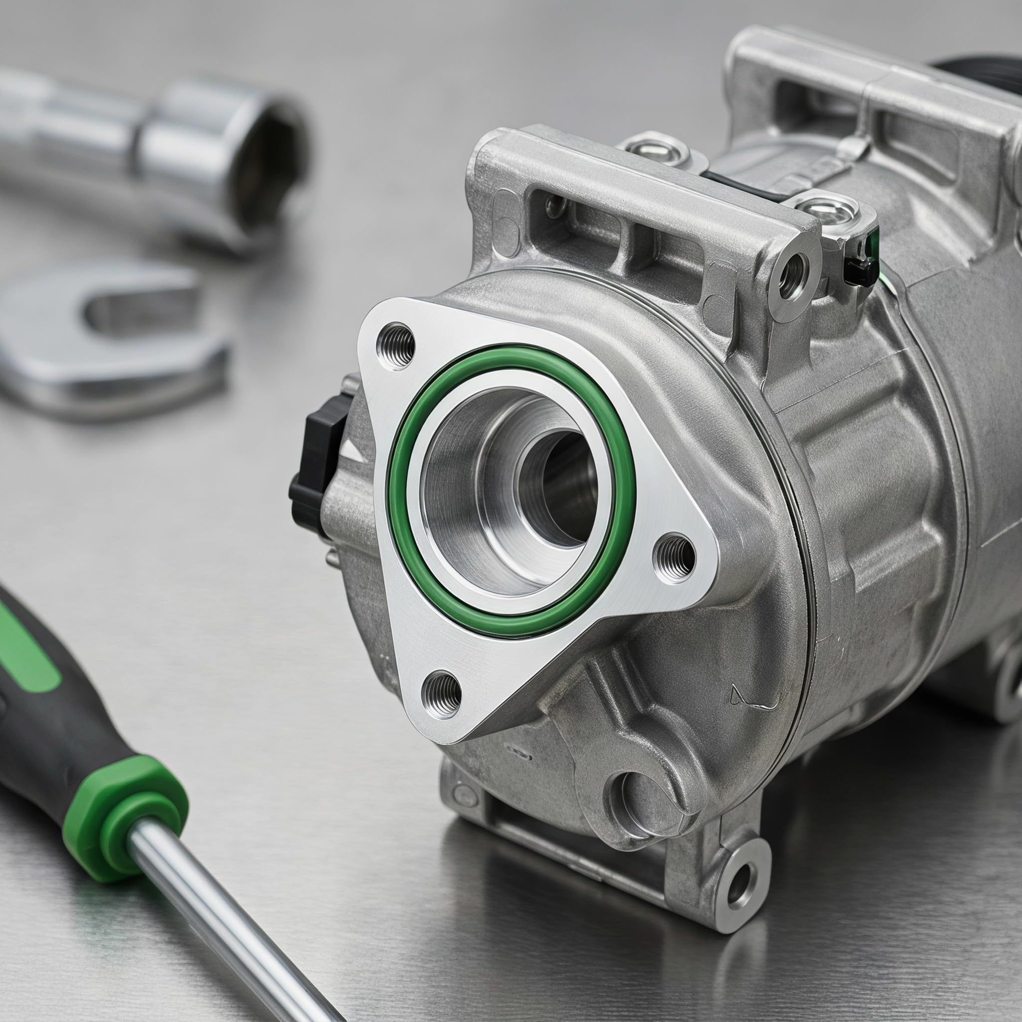 Artibetter 1 set di guarnizioni per climatizzatori auto - 18 guarnizioni O-ring di diverse dimensioni con rondelle di tenuta per la porta del compressore, ricambio per il di climatizzazione dell'auto.