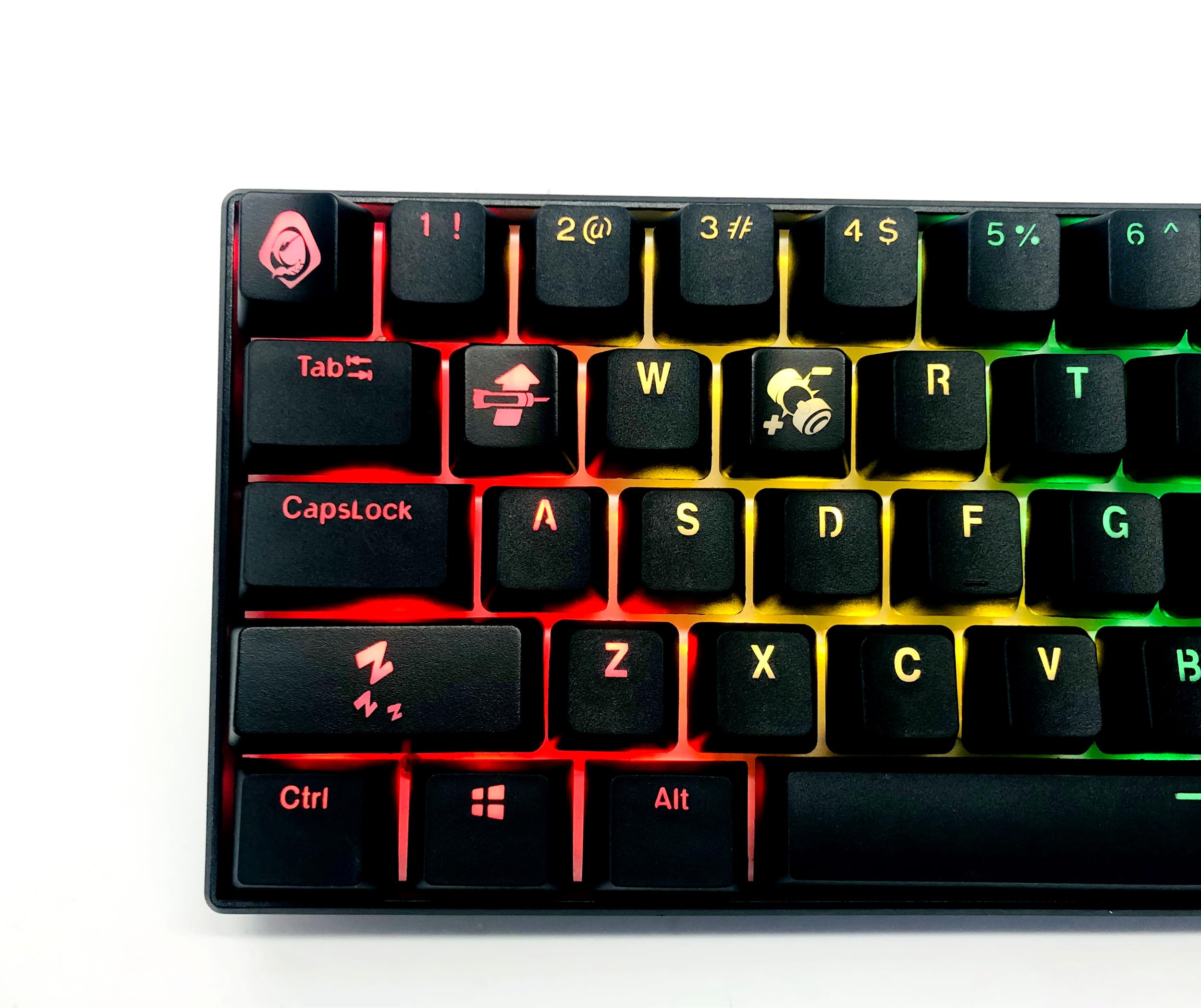 Amazon.com: IYTYIR Overwatch Backlit Hero Keycap Set Gaming Keyset