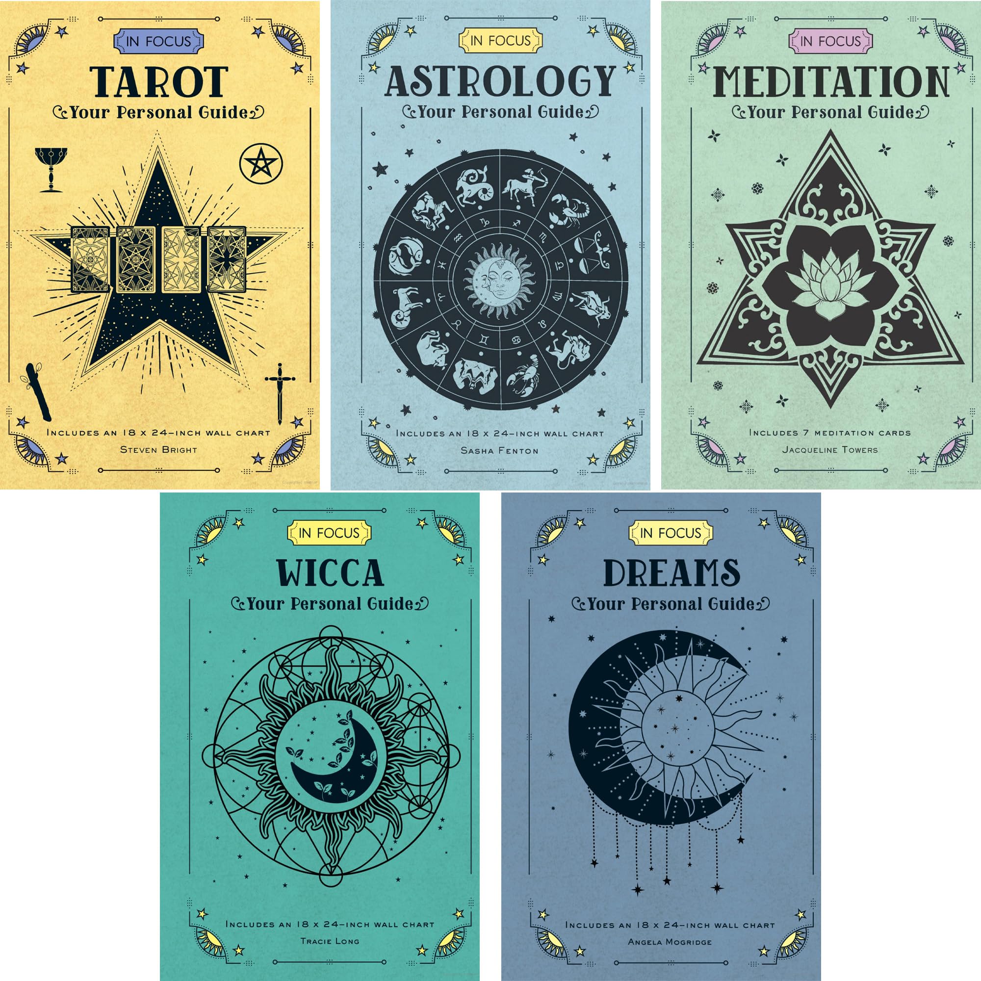 In Focus Metaphysical Guide Collection: Comprehensive Explorations of Tarot, Astrology, Meditation, Wicca, and Dreams