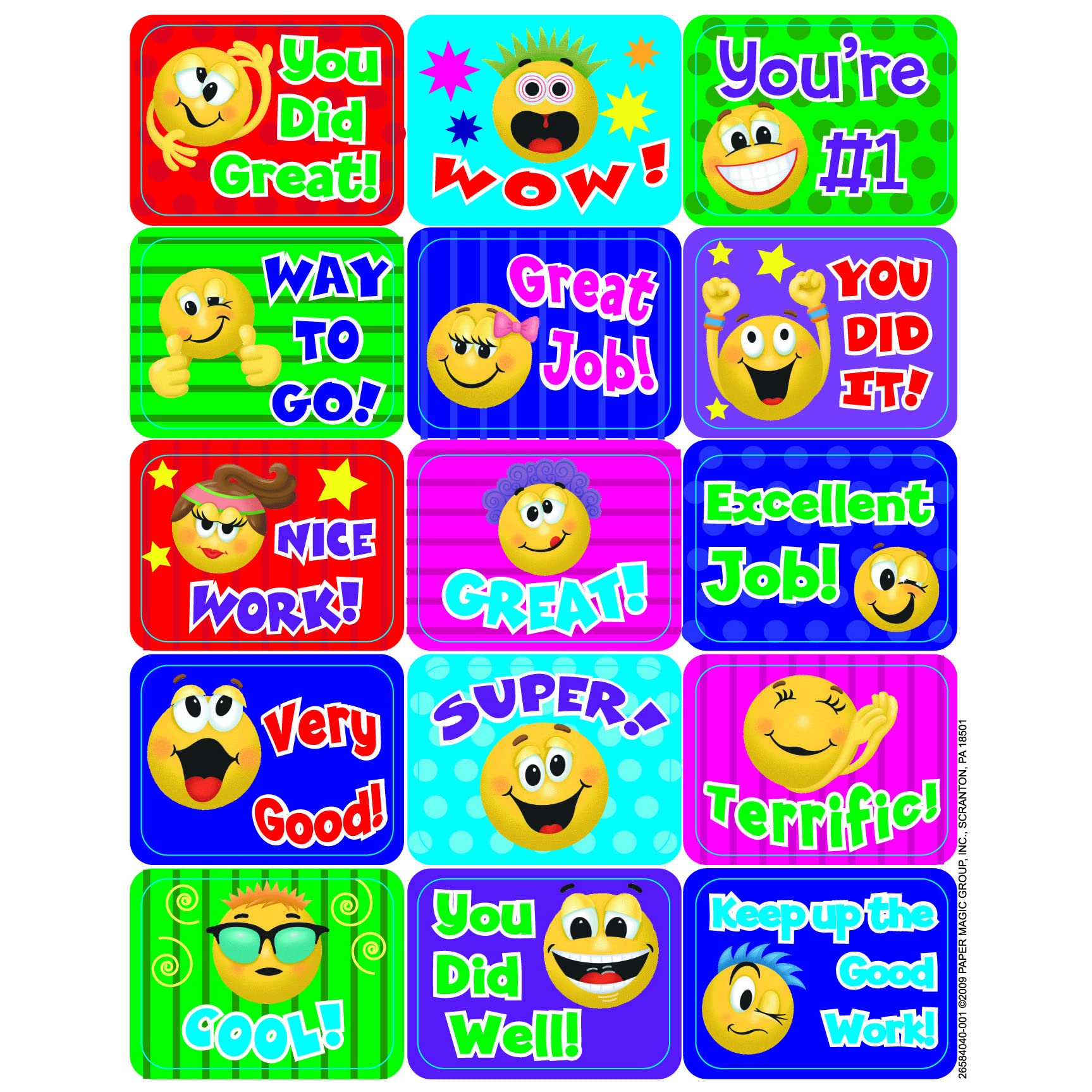 Eureka Emoticons Stickers