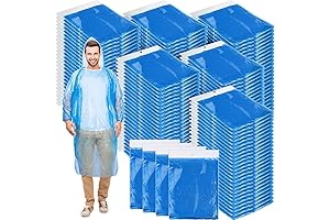 Handepo: 200-Piece Disposable Raincoats for Adults