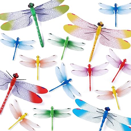 3D Dragonfly Wall Decals for Joyful Kids' Rooms