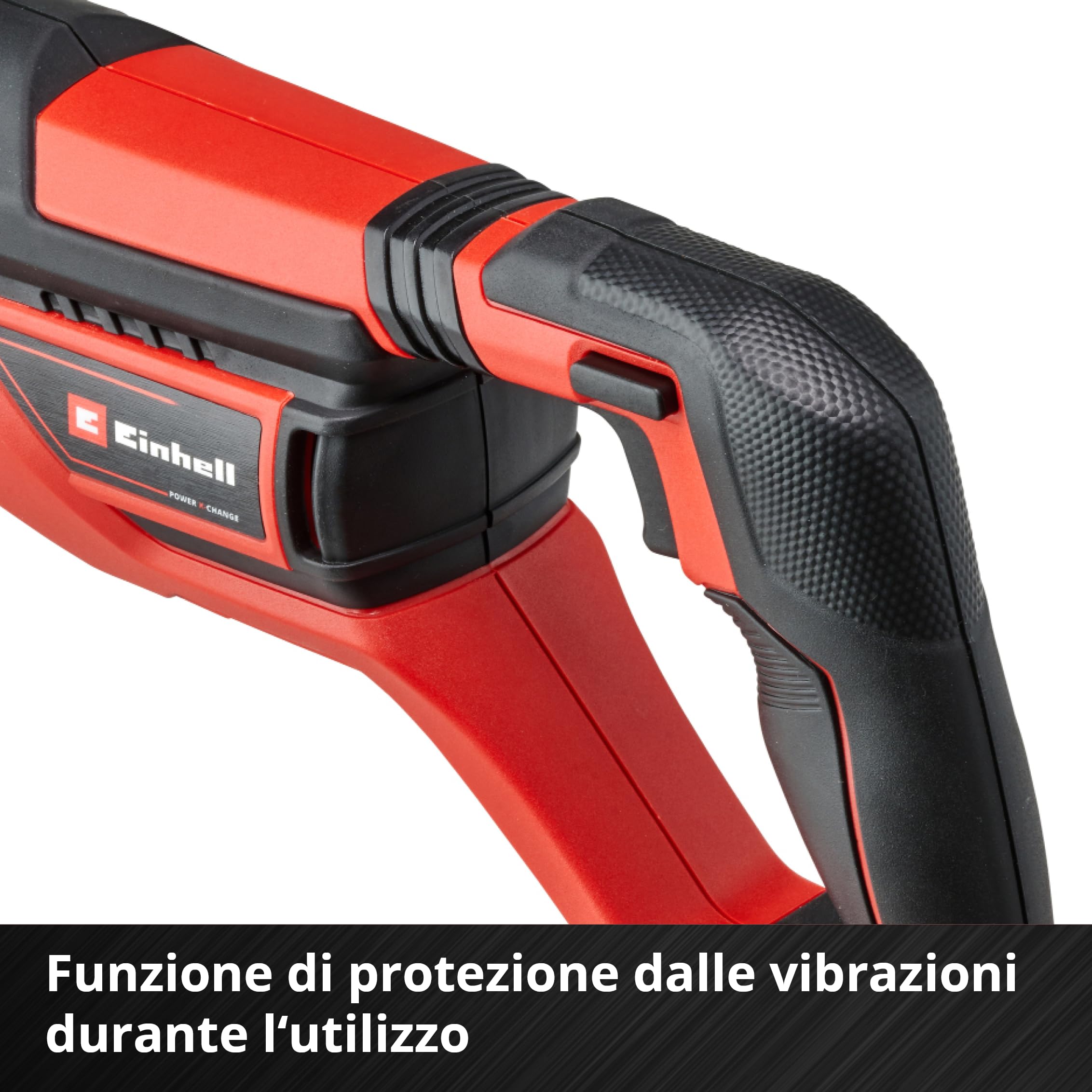 Einhell Sega universale a batteria TE-AP 18/26 Li-Solo Power X-Change (Li-Ion, 18 V, 26 mm, profondità di taglio 18 cm in legno, con lama per sega, consegna senza batteria e caricatore)