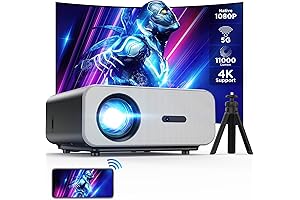 GooDee 2022 Upgraded Native 1080P Video Projector with Upgraded Features