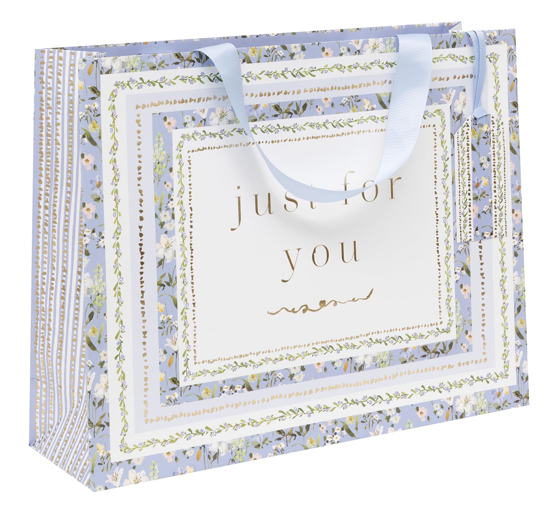 Glick Large Landscape Gift Bag - Meadow Whisper Design - 355 x 275 x 100mm