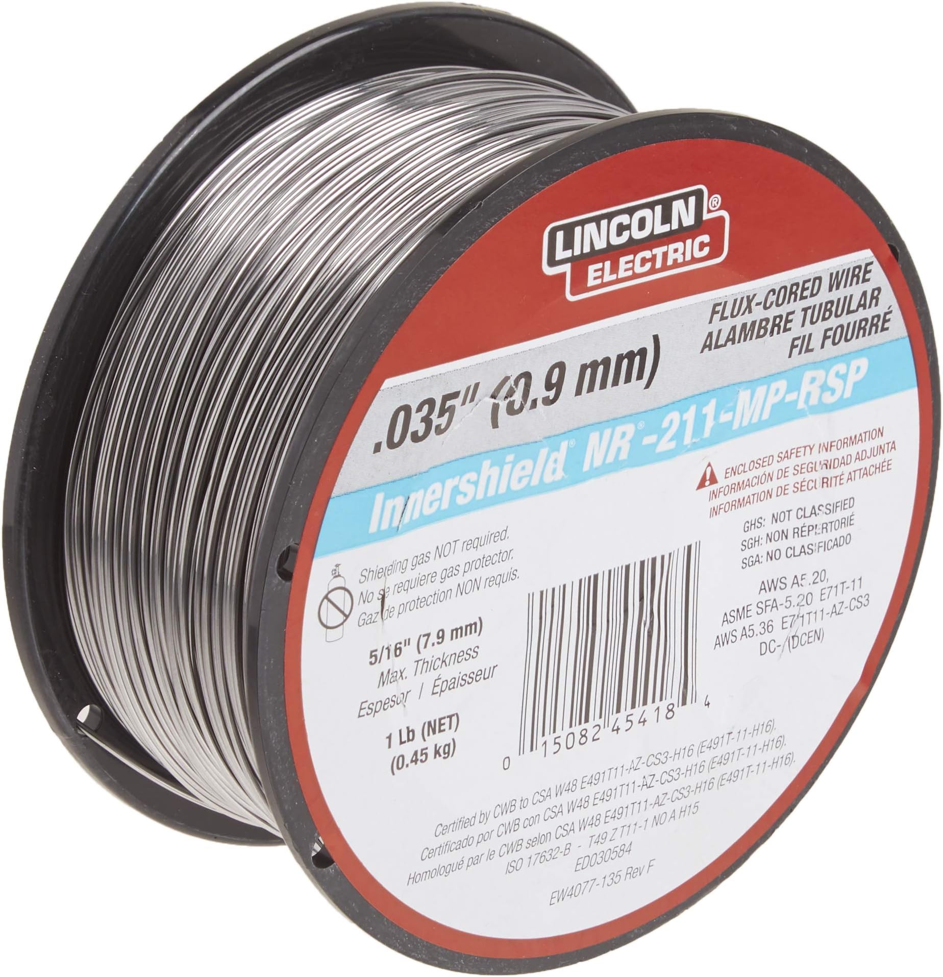 MIG Welding Wire, NR-211-MP, .035, Spool