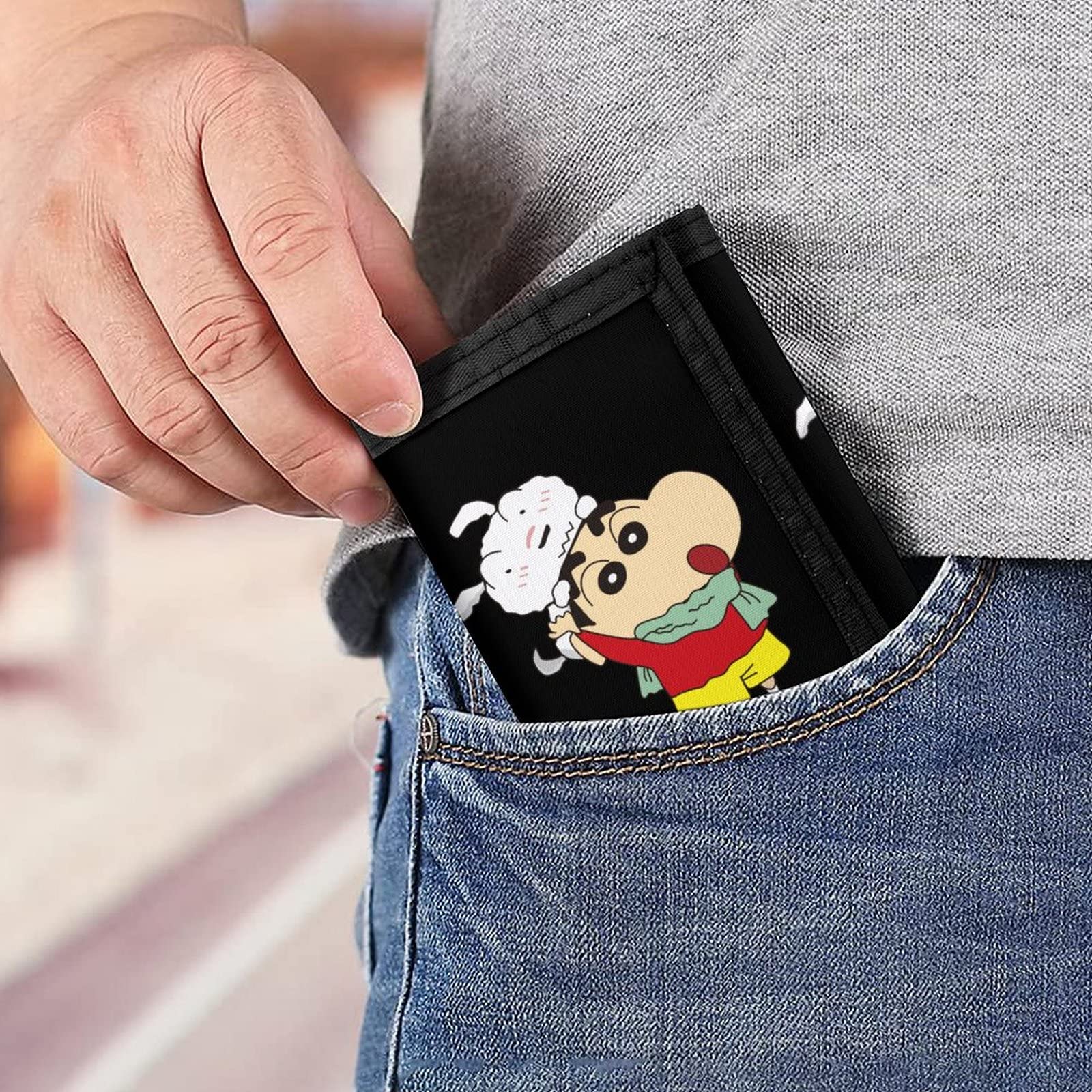 Amazon.co.jp: 三つ折り財布 クレヨンしんちゃん ミニ財布 カード