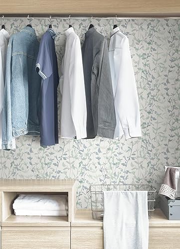 Miniatura 5 de Scott Living Essex - Papel tapiz autoadhesivo, color blanco