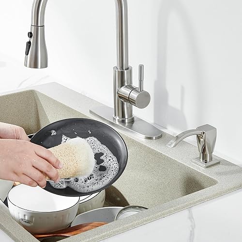 Miniatura 8 de Ultimate Unicorn Dispensador de jabón para fregadero de cocina, dispensador de jabón integrado para fregadero de cocina, dispensador de jabón debajo