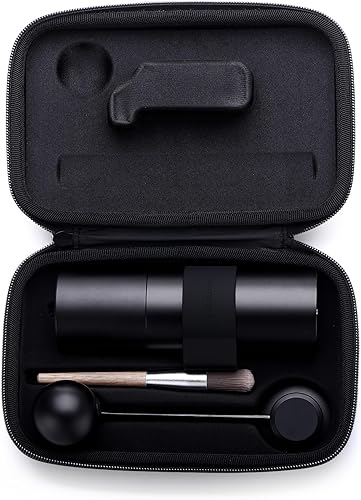 Miniatura 6 de Normcore Molinillo de café manual V3  Molinillo de café manual con rebaba cónica contemporánea de acero inoxidable de 1.496 in  Ajustes ajustables