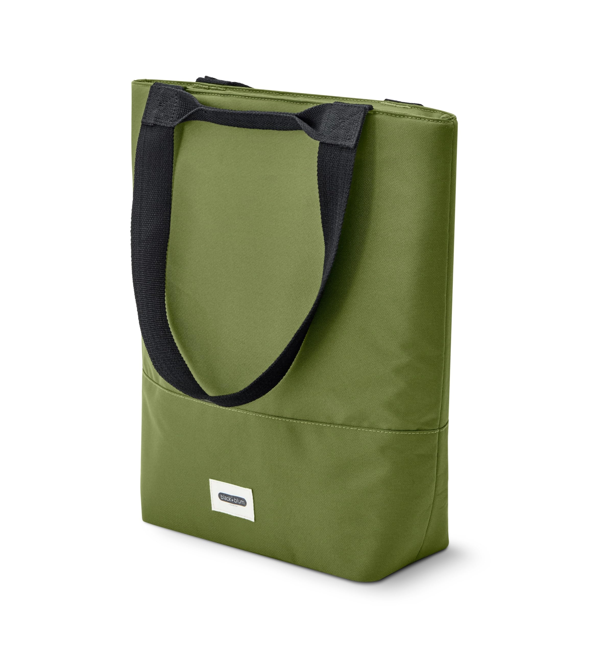 Black+Blum Insulated Tote Bag, 16L - Leak Proof Tote Bag for Adults with Zip - Made with Recycled PET and BPA Free - Food Bag for On The Go, Black