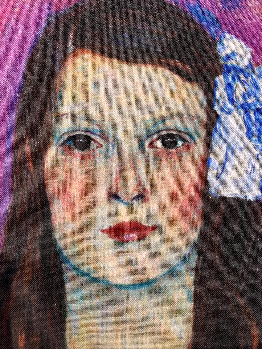 Amazon｜古今東西 浮世絵 手ぬぐい グスタフ・クリムト「メーダ