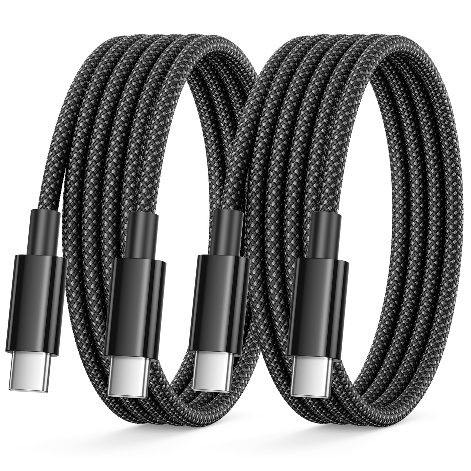 USB C Charger Cable 3FT 2Pack, 60W Type C Fast Charging Nylon…