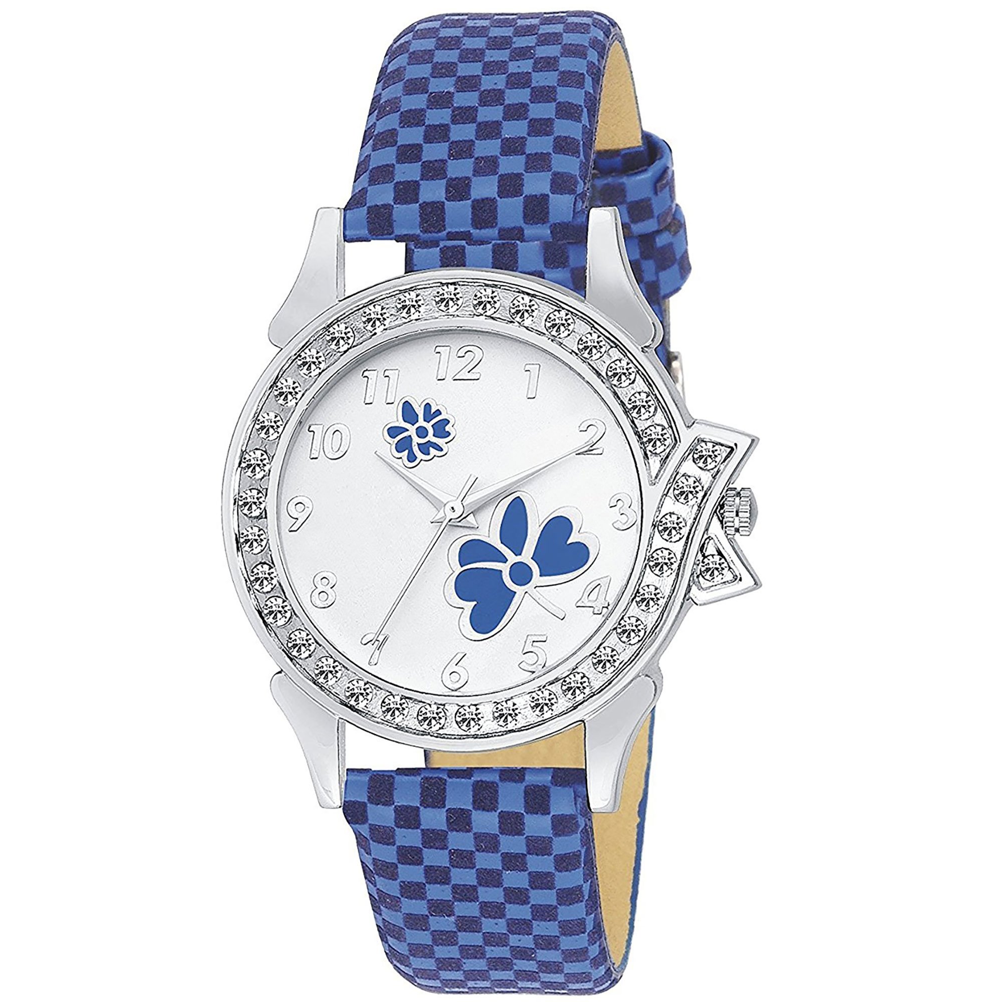 Sky Goal Analogue Quartz Movement White Dial Wrist Watch Specially for Teenager Girls & Women