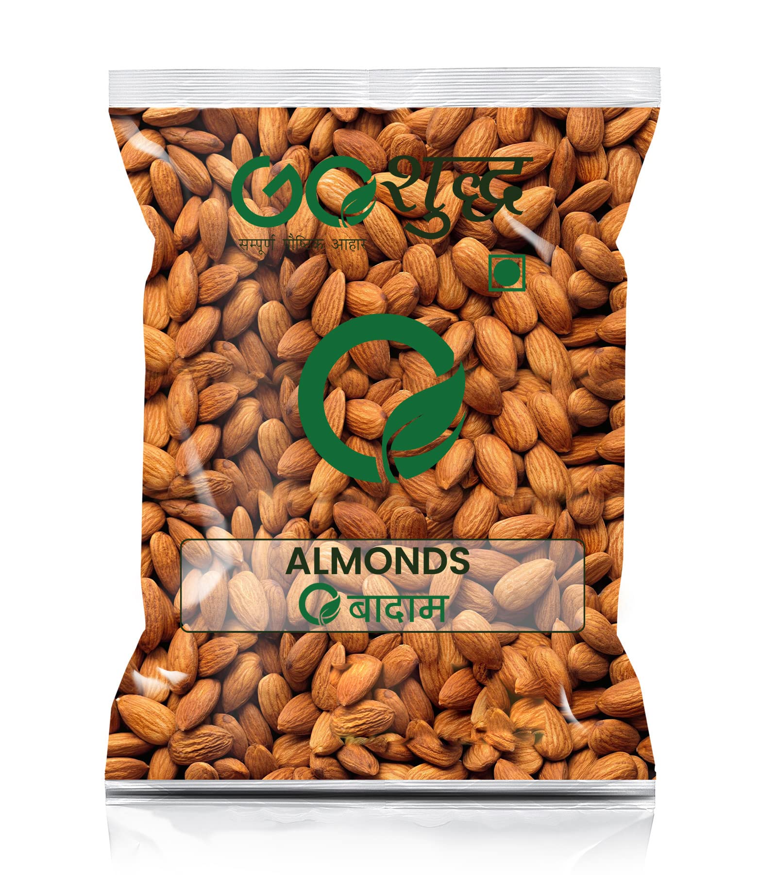 Goshudh Badam (Almond)-1Kg (Pack of 1)