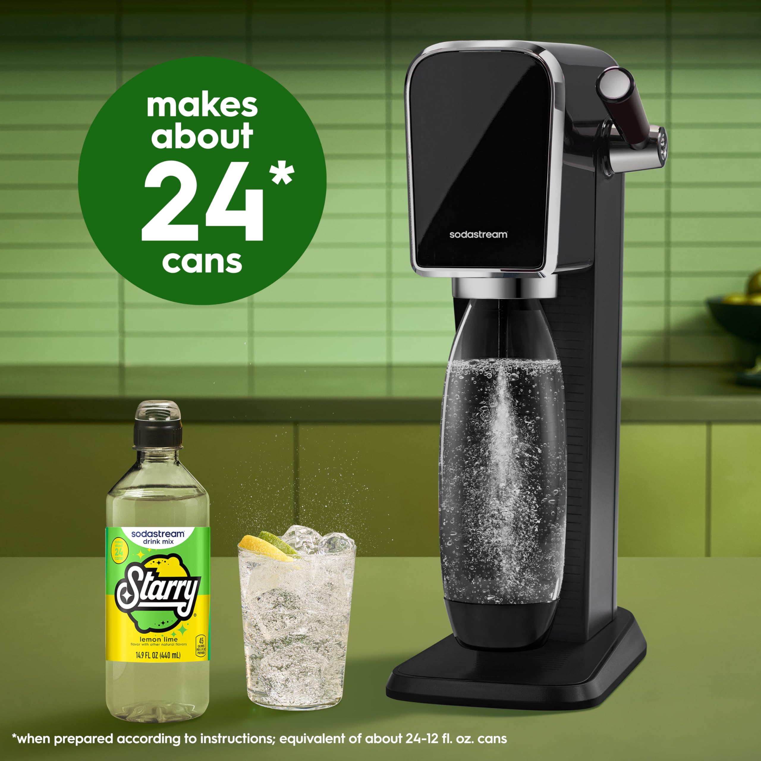 SodaStream® Starry ® New Pour Bottle Beverage Mix 14.9 Fl Oz (Pack of 4)