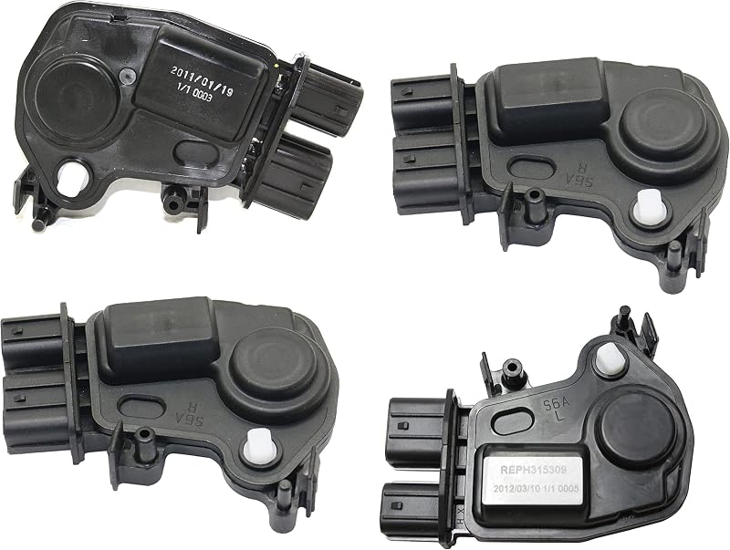 Kit com 4 atuadores da trava elétrica das portas Garage-Pro para Honda CR-V 2002 a 2006