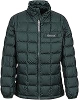 Vista 1 de Marmot Chaqueta de plumón Ajax para niño, capacidad de relleno de 600 Abeto oscuro