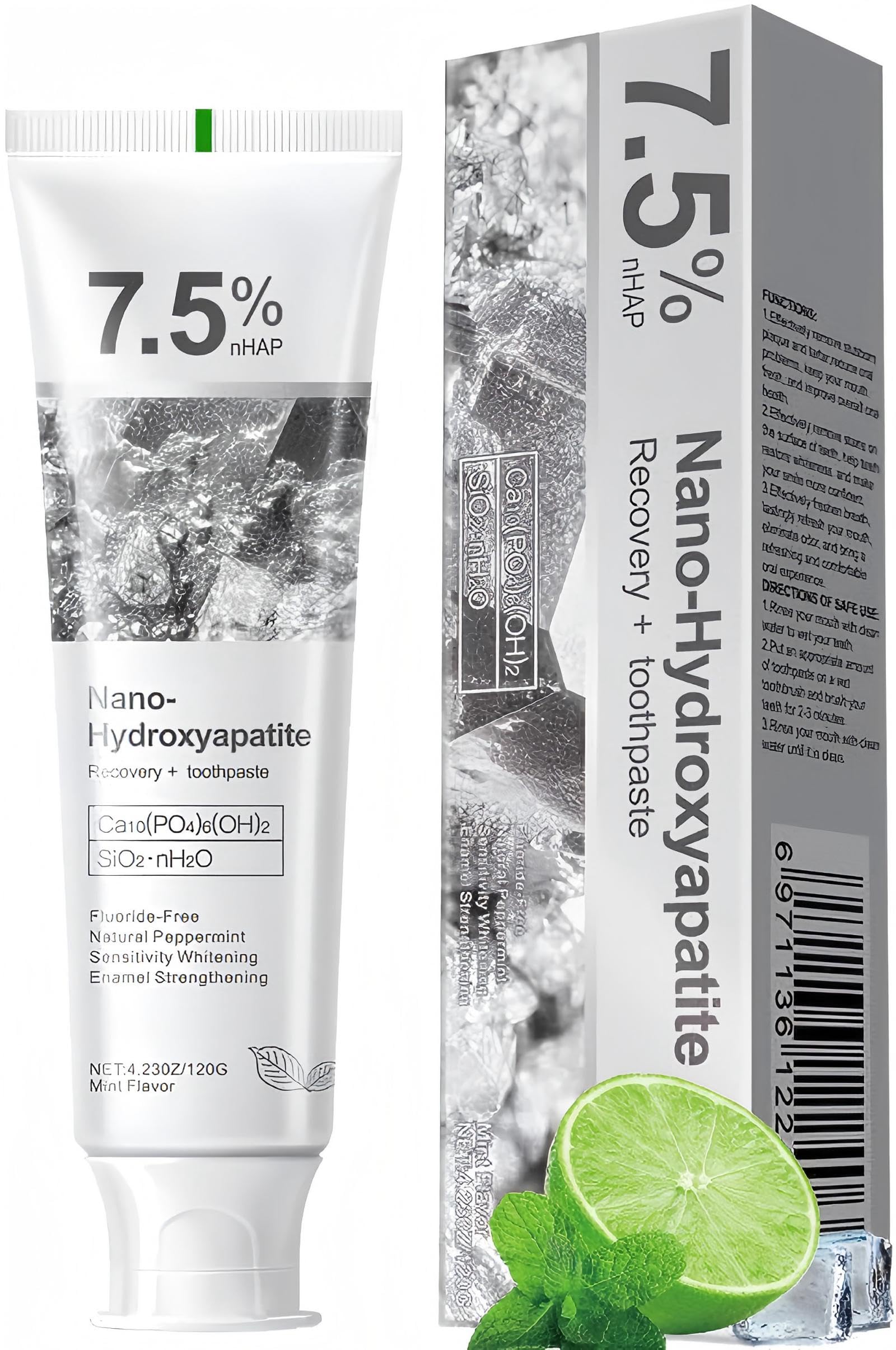DUOYINTL 7.5% Hydroxyapatite Toothpaste
