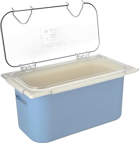 Miniatura 5 de Carlisle FoodService Products CM10279Z07 Coldmaster EZ - Tapa de acceso con muesca, tamaño 1/3, 0.9 pulgadas de alto, 13 pulgadas de ancho, 7