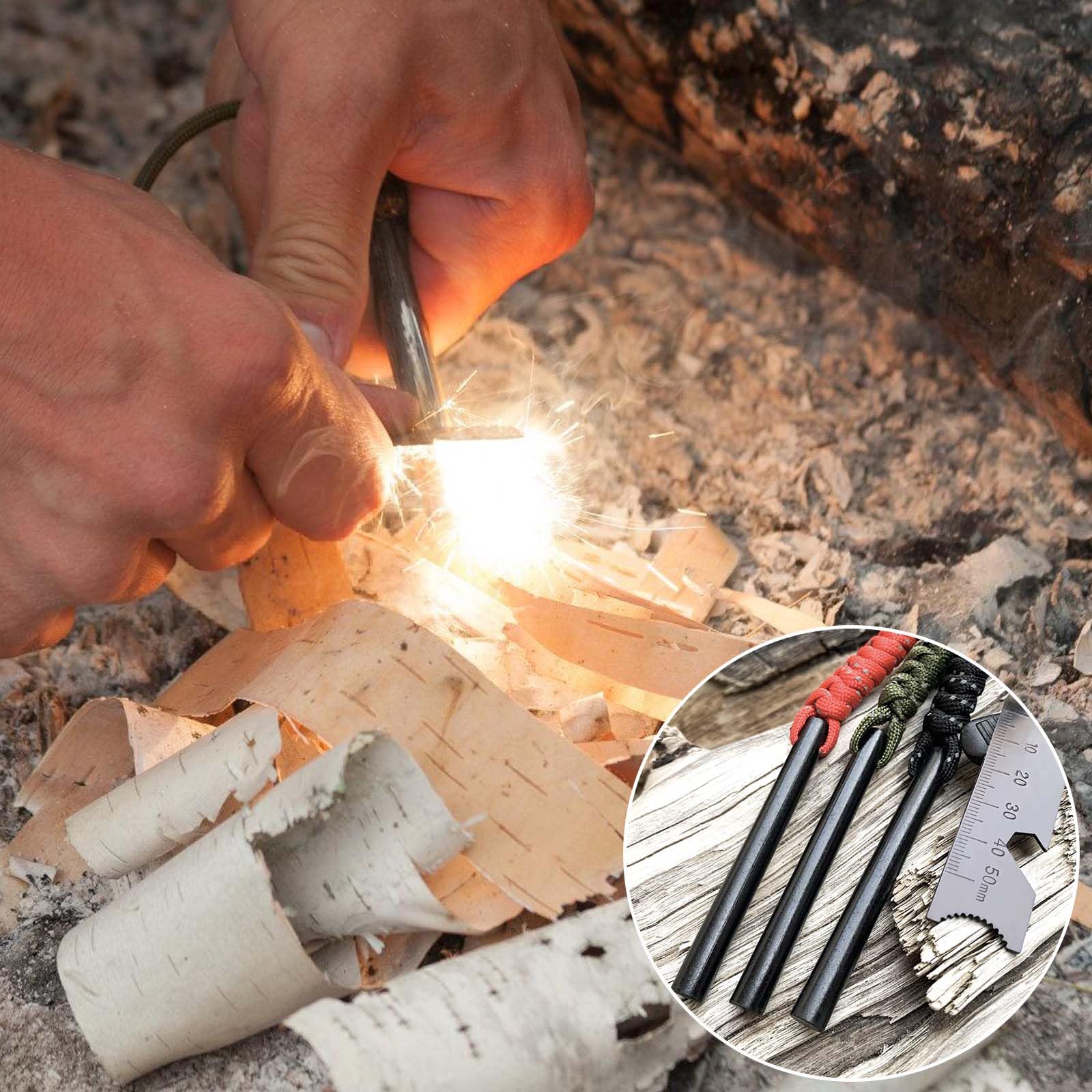 Survival Vuurstarter - Firestarter Ferrocerium Rod XXL 12mm - Meer Dan