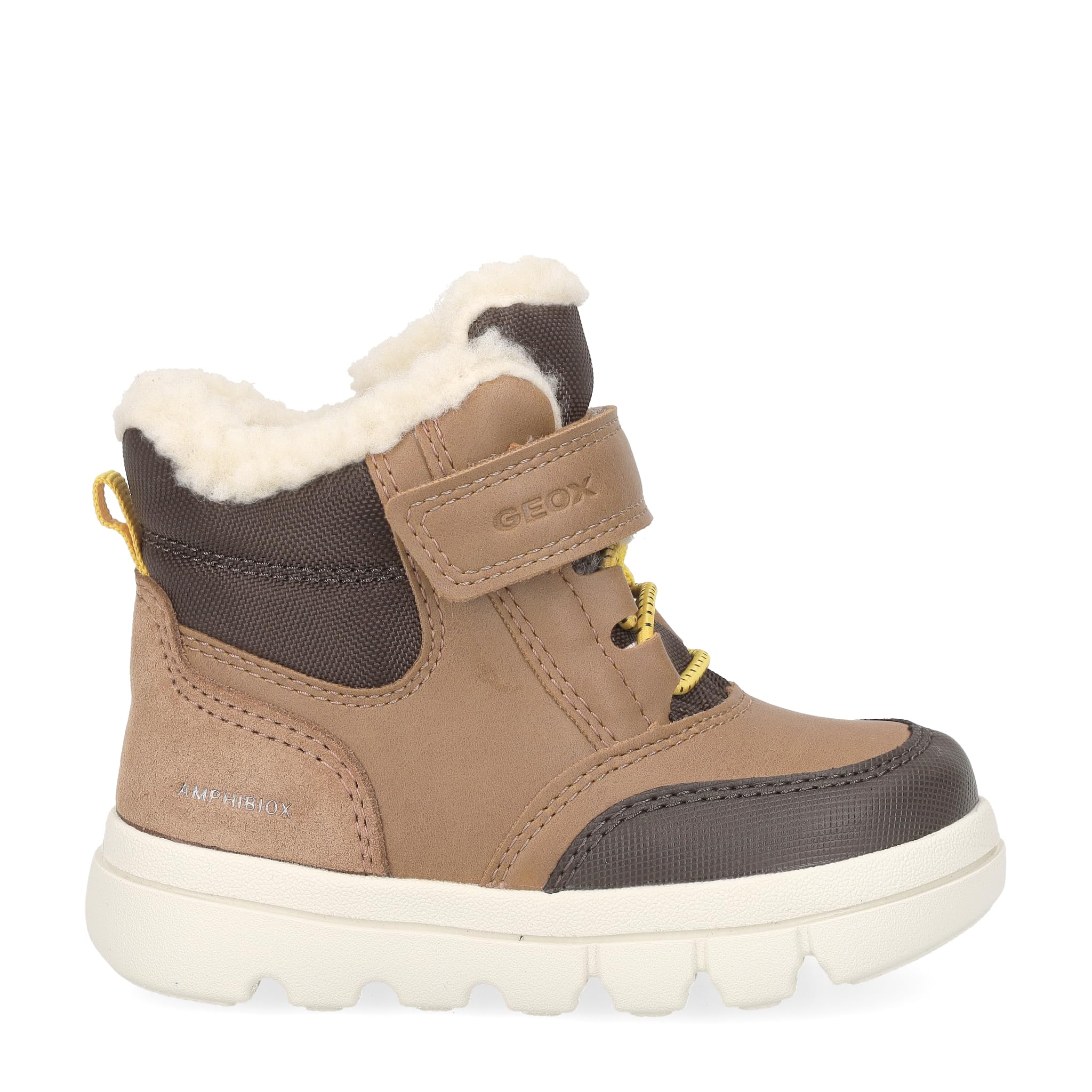 Geox Baby Boys Bwillaboomboybab Ankle Boot, Brown, 5 UK Child