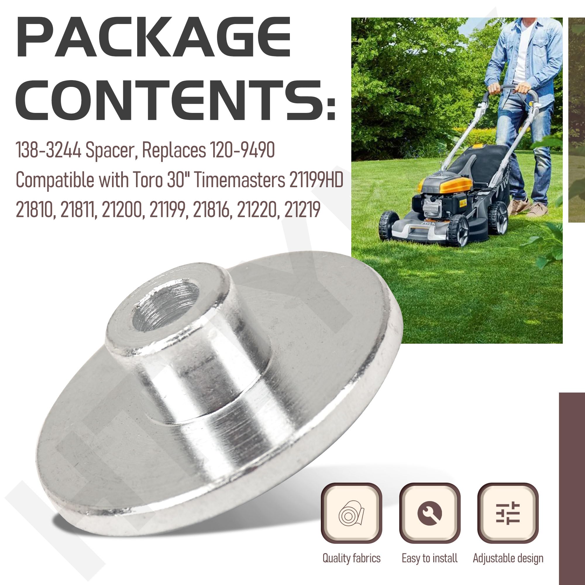 Amazon.com: HTJYMY 138-3244 Spacer, Replaces 120-9490