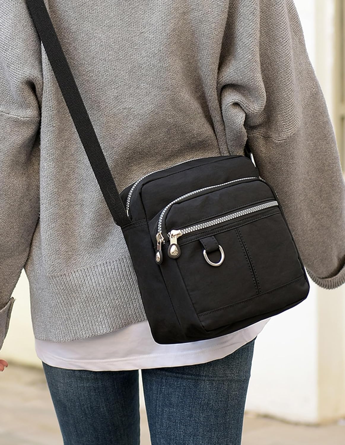 KARRESLY Casual Nylon Purse Handbag Crossbody Bag Waterproof Shoulder Bag for Women - Image 3