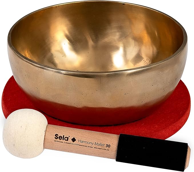 Sela Harmony Singing Bowl 8.7" Brass