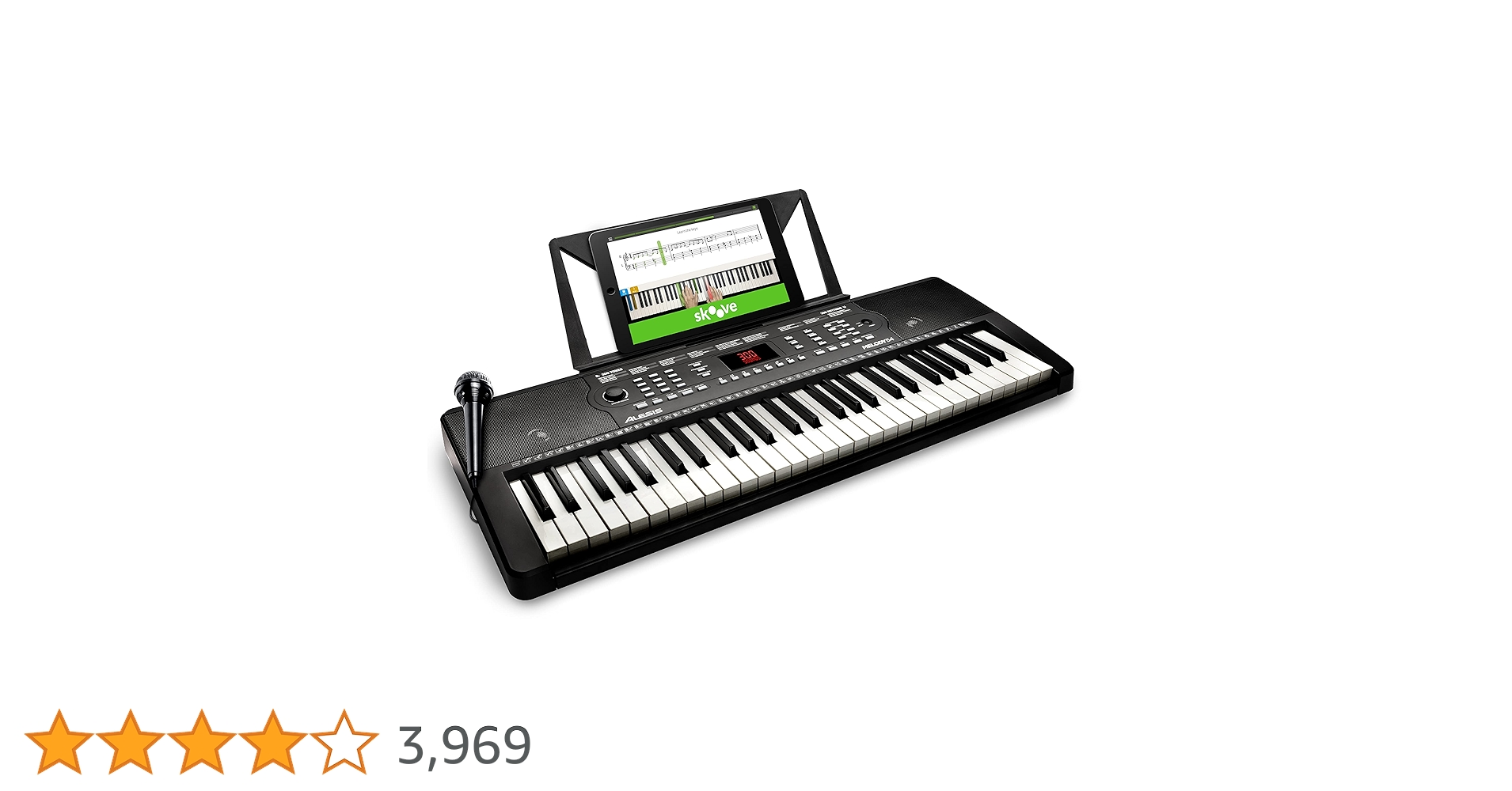 Amazon.co.jp: Alesis キーボード ピアノ 54鍵盤 初心者向け