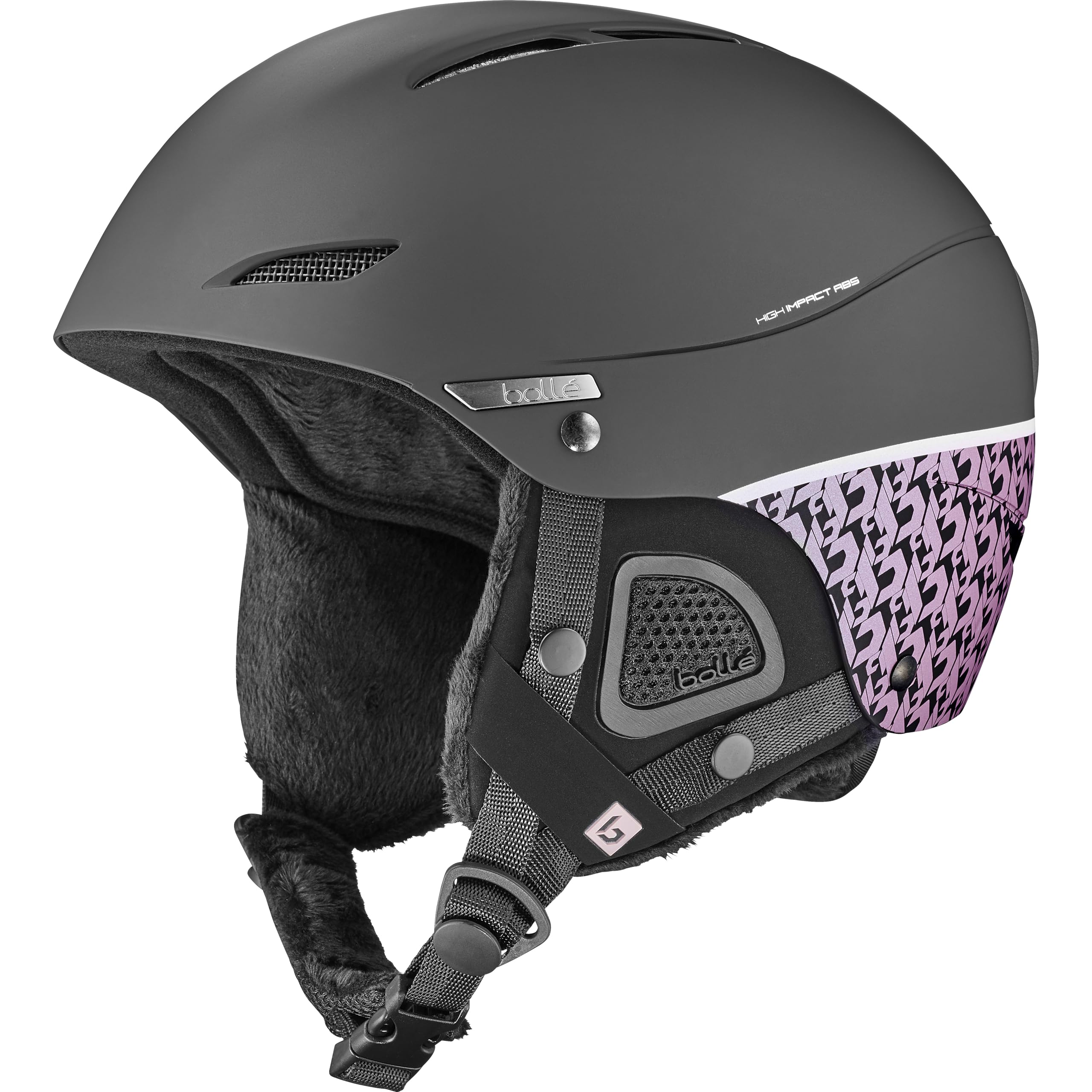 Bollé Juliet Black Lilac Matte M 54-58cm - Casques de Ski - Black Lilac Matte - No Lens Reference - Taille M - Femme - Adulte