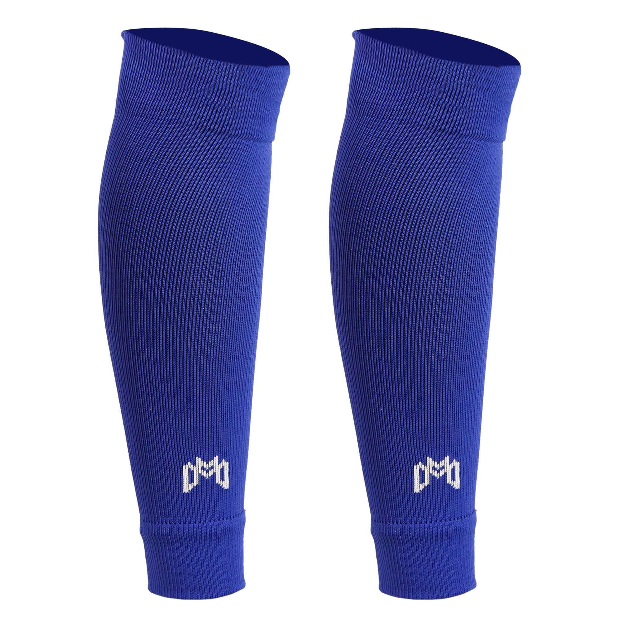 MediCaptain Calcetines de fútbol precortados, compañero para calcetines de agarre de fútbol, sostiene de forma segura espinilleras, calentador de piernas de compresión