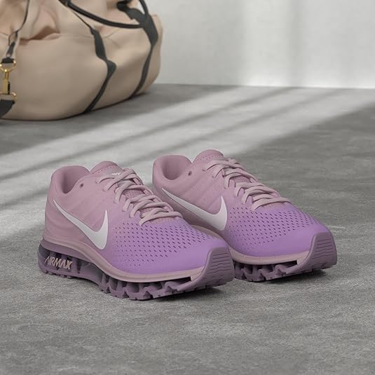 nike air max 2017 women's purple and black