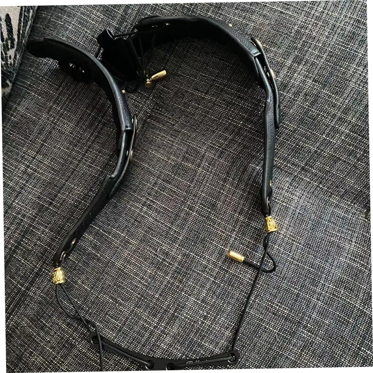 Abaodam 1pezzi Tracolla per Sassofono Cintura Portatile per Sassofono Accessorio per Materiale di Traspirante Assorbe Sudore Ammortizzazione Facil Trasportare Usare
