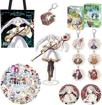 葬送のフリーレン　グッズセット Amazon.co.jp: DIROLVON 葬送のフリーレン グッズ セット 福袋 バッジ