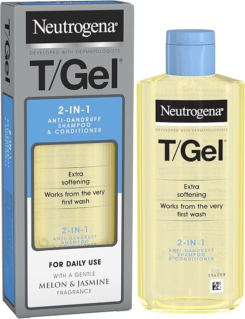 Neutrogena Gel 2 in 1 Anti Dandruff Shampoo and Conditioner, 250 ml