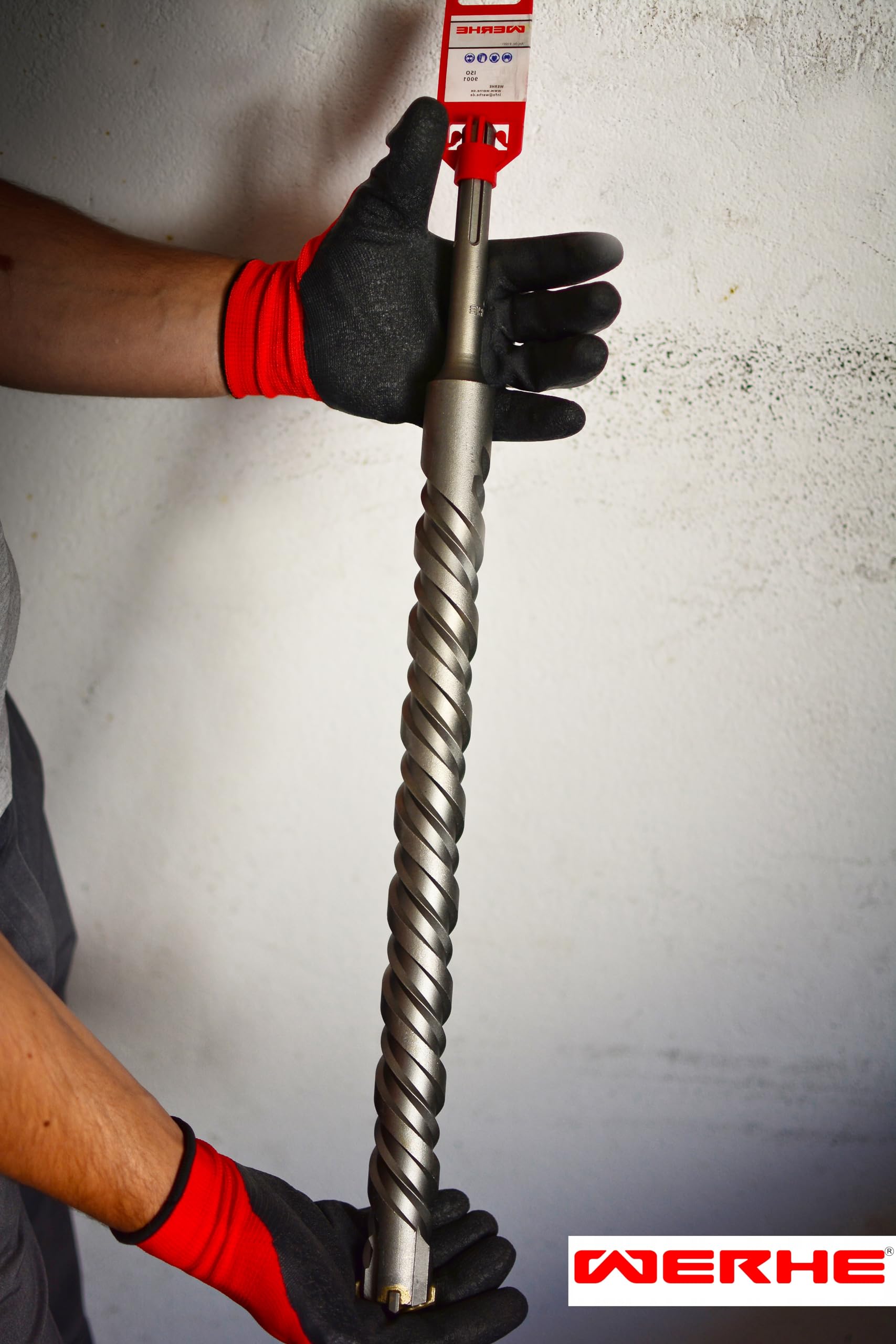 Trapano SDS Max Per Calcestruzzo 32x800mm - Punta In Carburo Per Forature Profonde - Foto 2